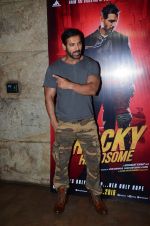 John Abraham at Rocky Handsome screening in Mumbai on 23rd March 2016
